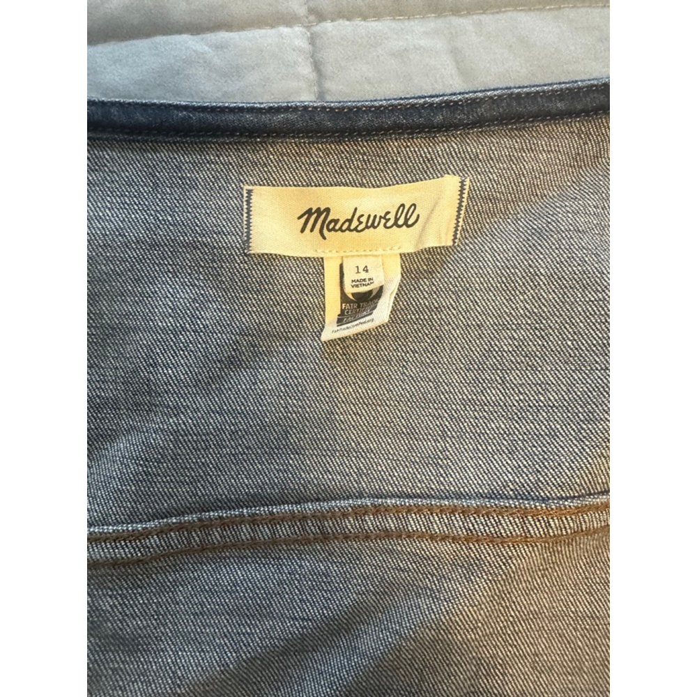 Madewell Jean Jacket Blue Plus 14 XL - Picture 3 of 5